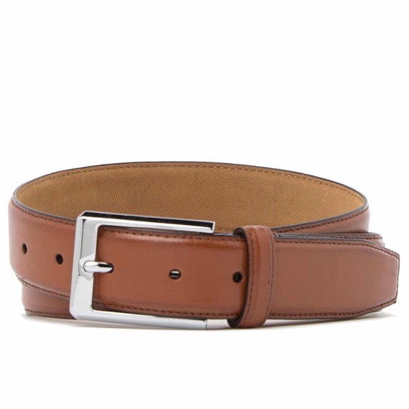 Cole Haan | Accessories | Cole Haan Mens Leather Belt In Cognac Brand ...